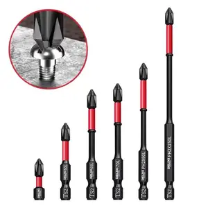 Magnetic Phillips Screwdriver Bit Set, High Hardness Screwdriver Bit Set, Professional Assembly & Disassembly Tool for Electric & Manual Drill, Screwdriver Drill Bits