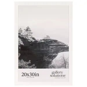 Gallery Solutions 20"x30" Wall Photo Frame White