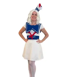 Handmade Stay Puft Costume for Women - Perfect for Halloween - Accessories, Womenswear