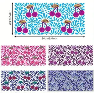 Cherry Talavera uvdtf Wraps - Different Color Options, Perfect for DIY Projects, Choose Your Favorite Color Pattern