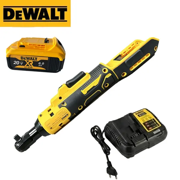 DEWALT DCF512 Brushless Motor 1/2 in Cordless Variable Speed Ratchet Wrench Kit - 250 RPM Low Profile Power Tool for Mechanic Auto Repair, Home Equipment Maintenance, Socket Fit