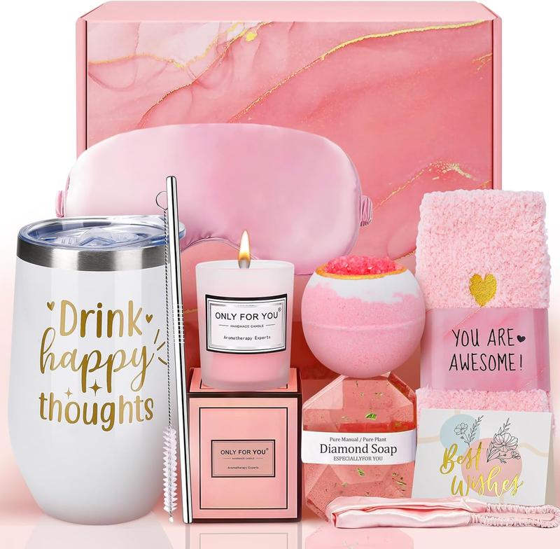 Gift Baskets for Women: Stocking Stuffers for Women Teen Girls Christmas Valentines Day Happy Birthday Mothers Day Gifts for Mom Her Friend Sister Wife Grandma Coffee Mug Set