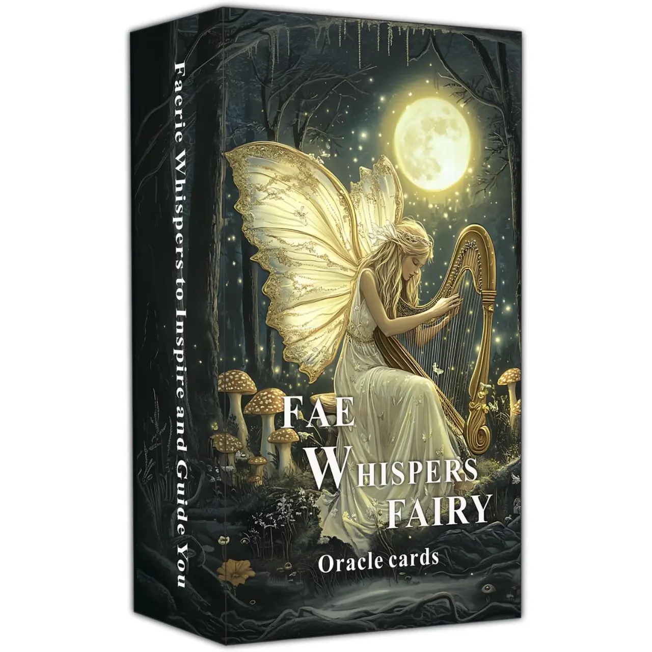 Fairy Whispering Oracle Card: Oracle Cards for Beginners, Tarot Cards, Nature Whispering Oracle Cards, Magic and Mystical Forces to Inspire and Guide You, Inspiring Cards, Guiding Cards, Faerie