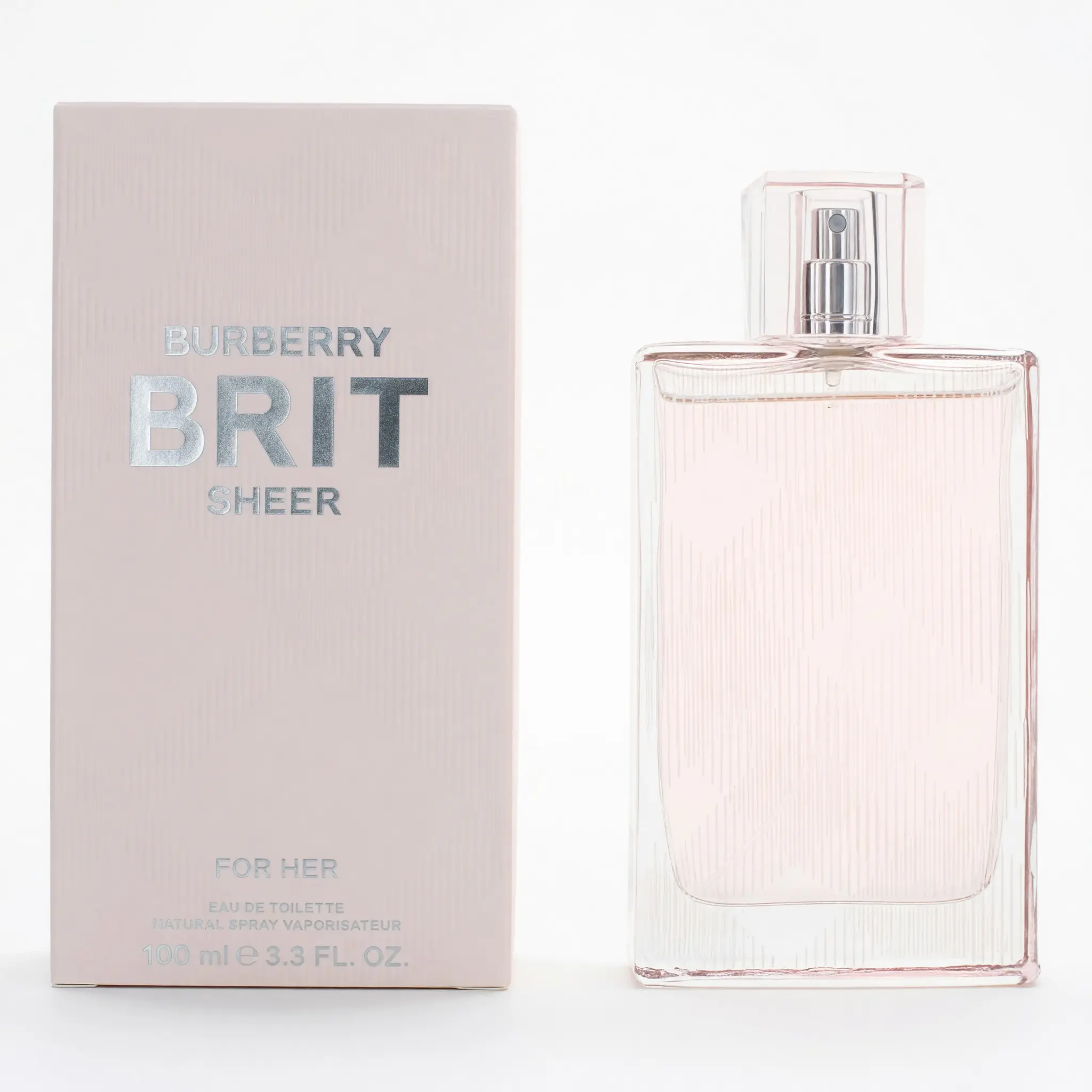 Brit Sheer by Burberry, 3.3 oz EDT Spray for Women