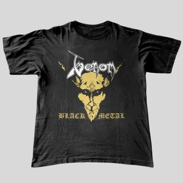 [Sale Up To 30%] Venom Black Metal T Shirt, Heavy Rock Graphic, Vintage Y2K, 2000s Retro Tee