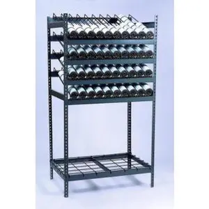 Unilube Oil Filter Rack ofr-4 + 1 - Steel Organiser with Multiple Shelves for Organized Storage