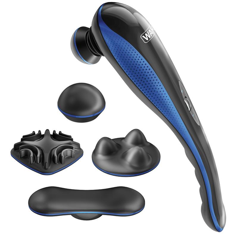 Wahl Lithium Ion Deep Tissue Long Handled Cordless Percussion Therapeutic Handheld Massager For Muscle, Back, Neck, Shoulder, Full Body Pain Relief – FSA Eligible – Model 4232 from Wahl Clipper