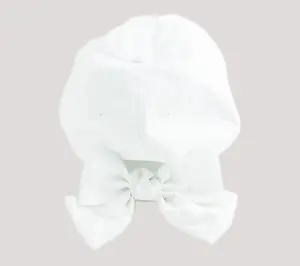Violet and Brooks Cotton Dupioni Bow Cap
