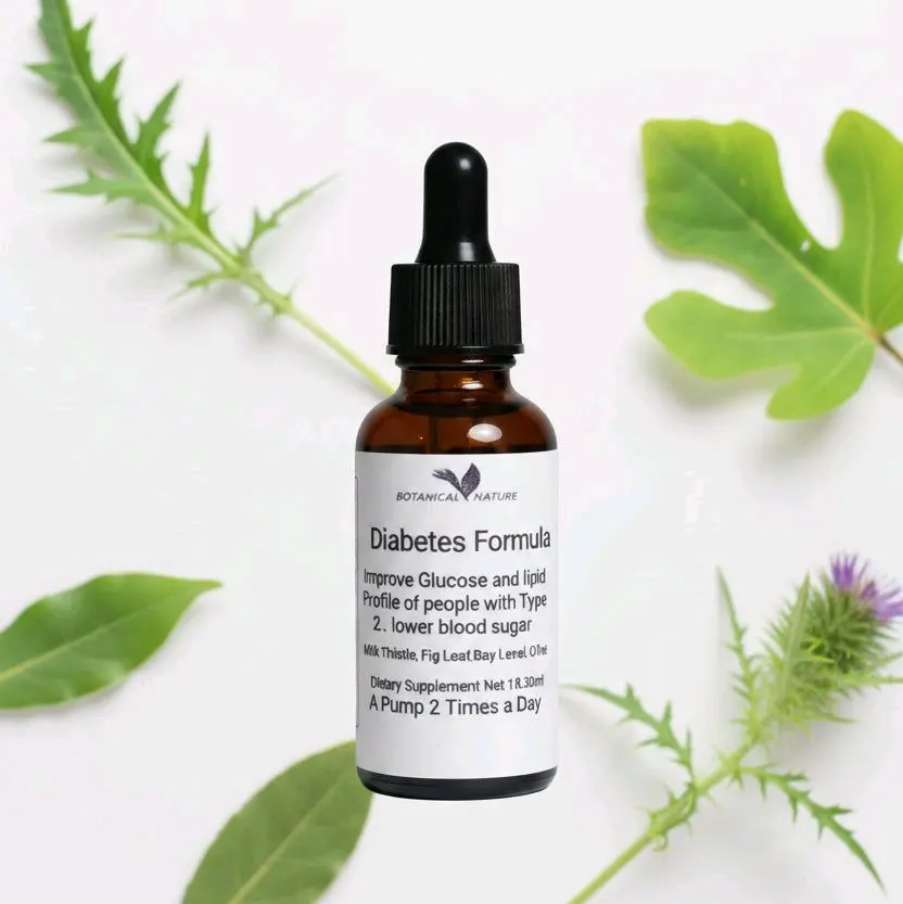 Diabetes Formula  tincture is a liquid extract made from herbs Blood Sugar Supplement Natural Dietary Supplement