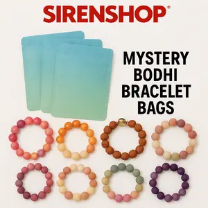 Bodhi Bracelet Bags -  Bodhi Mala Bracelet  Good Luck & Positive Energy Peace & Mindfulness Jewelry