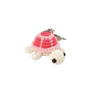 Crochet Turtle Keychain