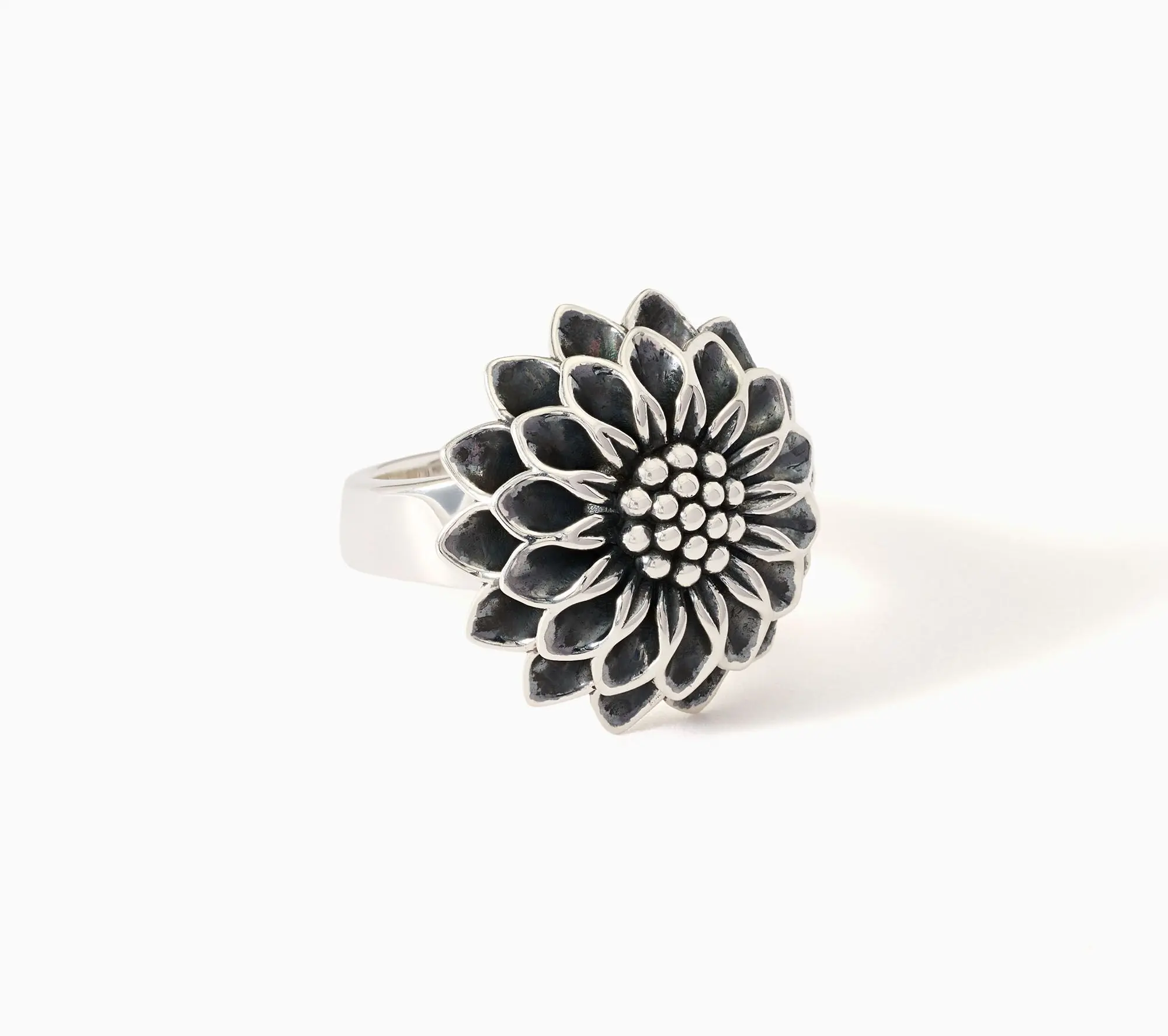 Christian James by Scott Grimes Sterling Silver Legacy Dahlia Flower Ring
