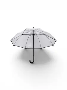 Clear Rain Umbrella -  Full Coverage
