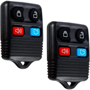 Keyless Entry Remote Clicker Control Replacement Fit for Escape Focus Fusion Mustang Taurus Explorer| Lincoln| Mercury| 4 Button Car Key Fob CWTWB1U345 Pack of 2