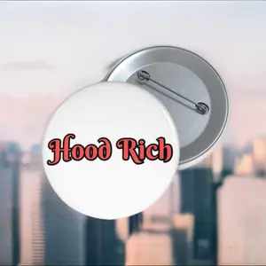 Hood Rich Pink Pin