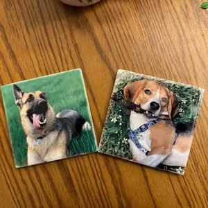 Custom Photo Coasters - Personalized Tableware for Kitchen decorative coaster