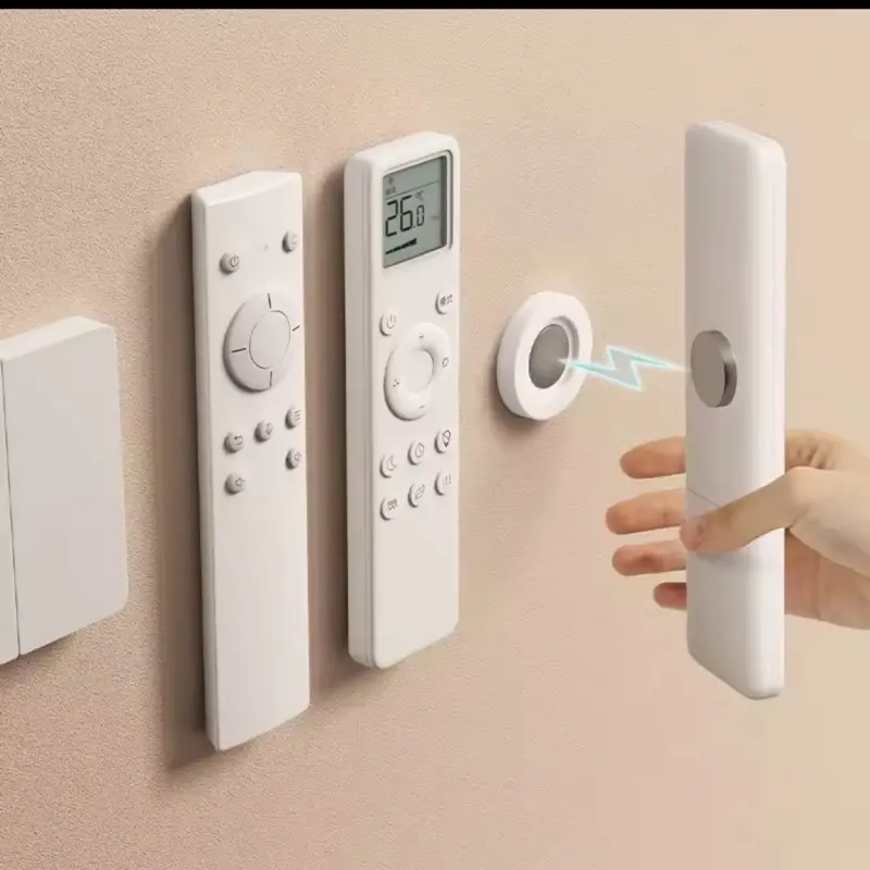Remote Control Magnetic Tape TV Air Conditioning Remote Control Wall Fixed Storage No Drilling Strong Magnetic Hook Organiser