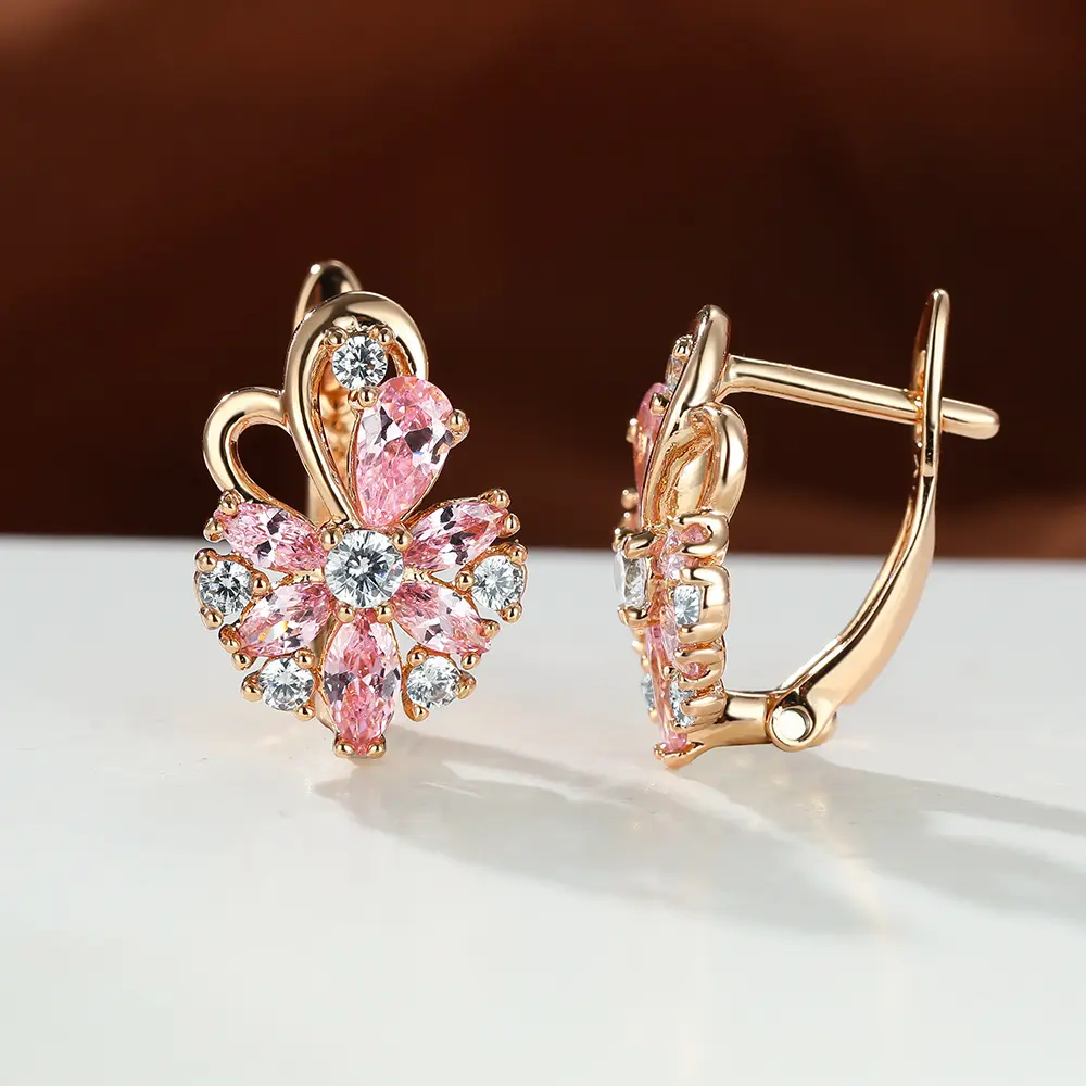 champagne gold pink diamond