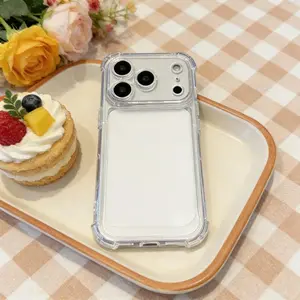 Shockproof Crystal Clear Space-Style TPU Phone Case  Sleek Durable Corner Protective Cover for IPhone 17 16 15 14 13 12 11 PROMAX Anti-Scratch  Aesthetic Exquisite Slim