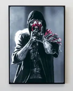 Sleep Token | Vessel Poster – Live Performance Concert Art Print, Atmospheric Music Wall Decor, Aesthetic Alternative Rock