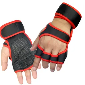 Weight Lifting Training Gloves, Anti-Slip Half-Finger Gym Gloves, Unisex Yoga Cycling Hand Protection, Sports Dumbbell Gloves, Workout Accessories