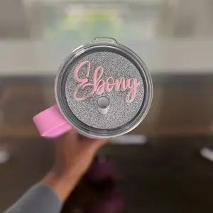 Yeti Name Plate/Yeti Topper/Custom Yeti Accessory/Yeti Rambler Topper