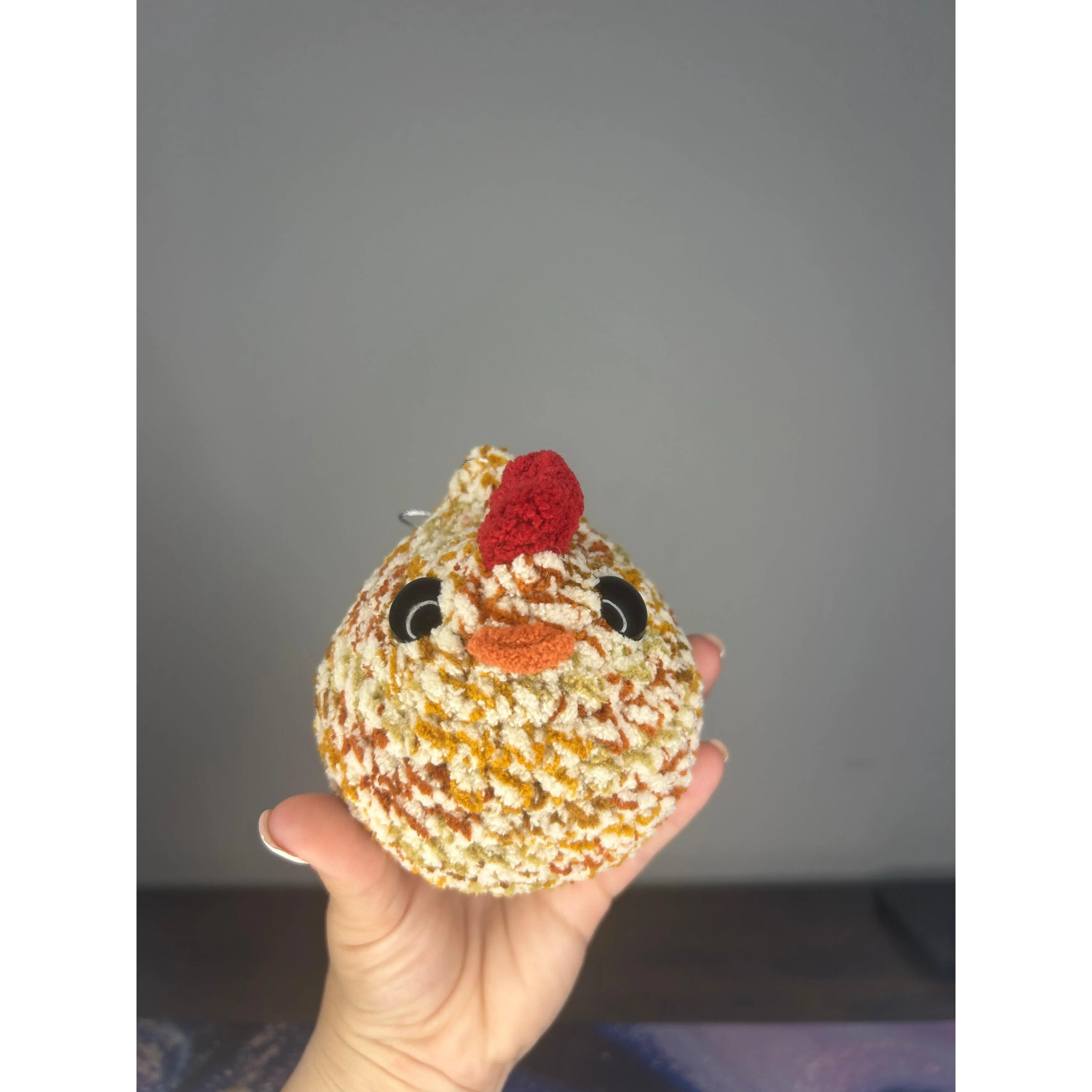 Crochet Chicken Plushie