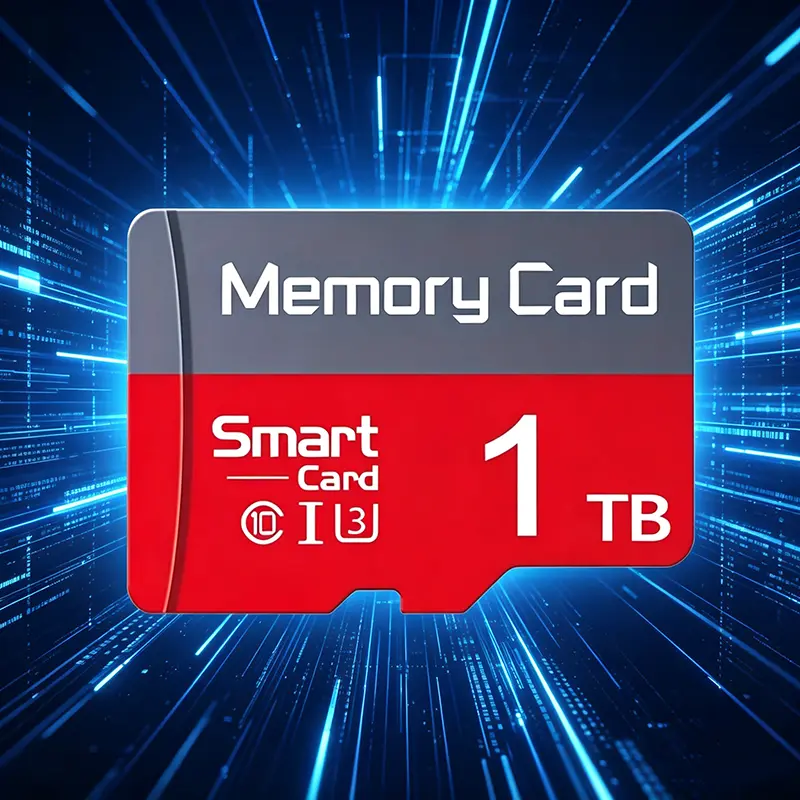 2 Pack 1TB Durable Micro SD Card for Car Audio, SD Memory Card for Mobile Phones, Micro TF SD Cards for Dash Cams, MicroSDXC Card for Surveillance Cameras, SD Card for PC & Camera Storage