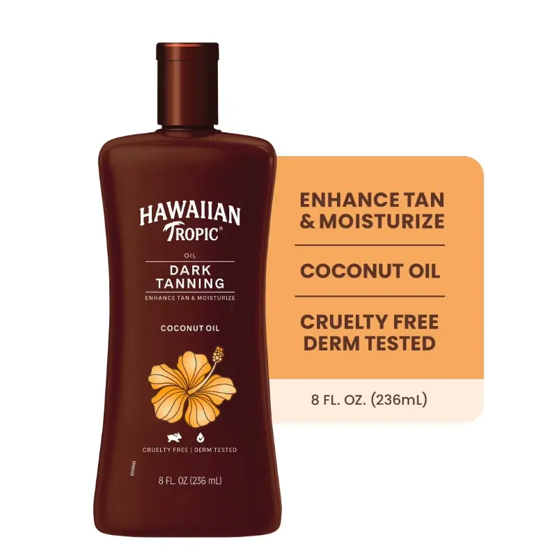 Hawaiian Tropic Dark Tanning Oil, 8 fl oz