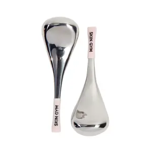 Skin Gym Cryo-Ice Massage Sticks - Stainless Steel, Gentle, Comfortable for Relaxation, Body Care & Facial Roller - Reduce Puffiness, Revive Tired Skin