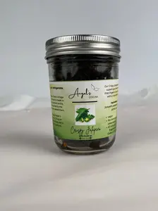 Crispy Jalapeño infused with Garlic and Olive Oil