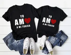 1PC,Valentine’s Day Shirt, Couple T-Shirt, Gifts in Spanish, Spanish Shirt, Spanish Gift, Gift for Him, Valentine’s Shirt