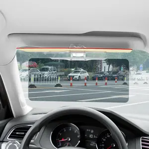 Car Sun Visor Sunglasses — Anti-Glare Driving Glasses for Long-Distance Headlights, Polarized, Extra-Large, Suitable for Day and Night Use
