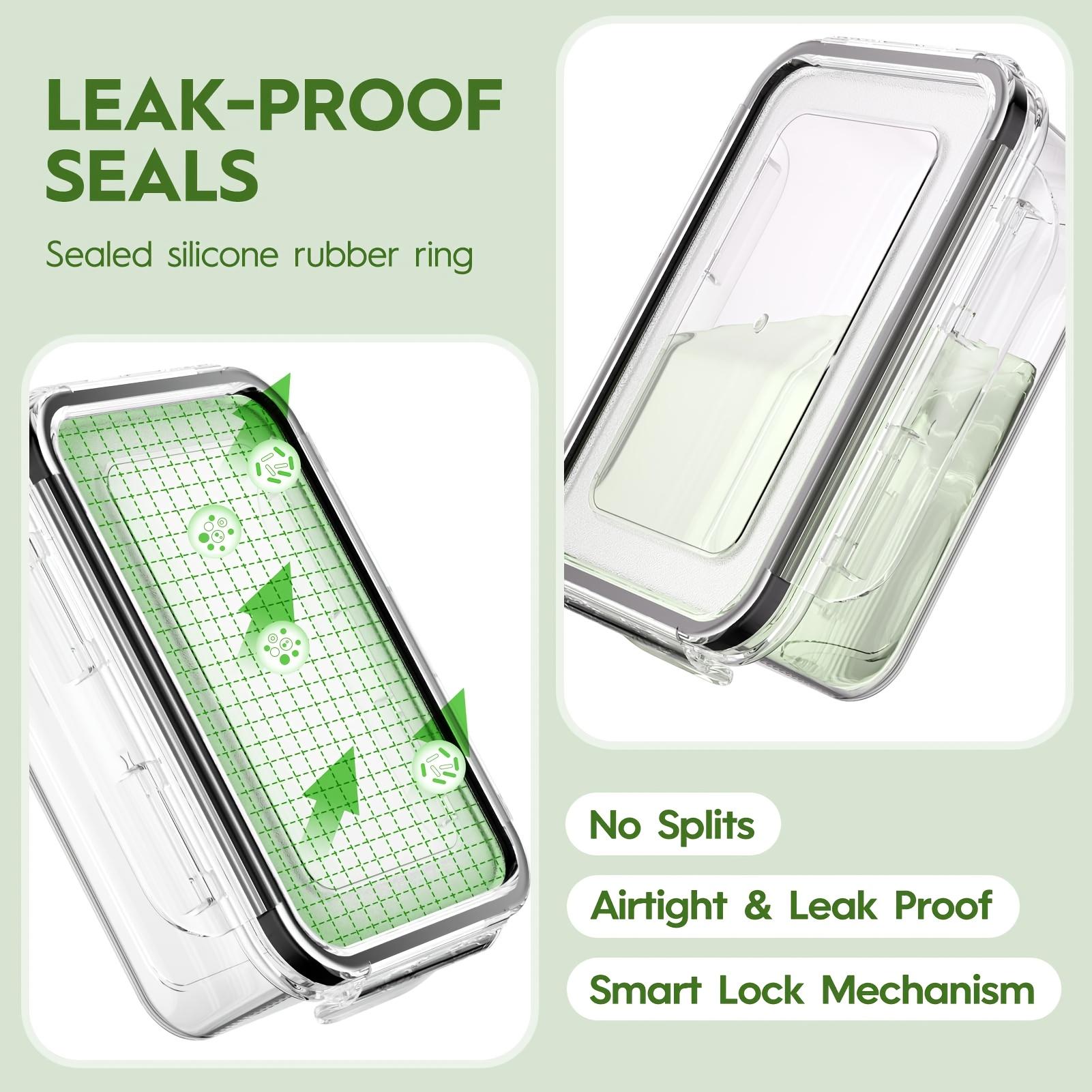 24/40/48 pieces/set food storage box set, food preservation boxes, easy-to-fix lids (12/20/24 lids + 12/20/24 containers) - Sealed plastic containers, suitable for pantry, travel, outdoor picnics, kitchen organization, includes labels and markers