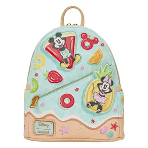Loungefly Disney Mickey & Minnie Beach Fun Mini Backpack