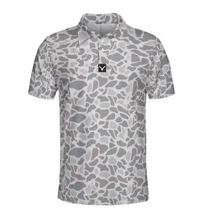 Vexil Brand - Classic Deer Camouflage Polo, Men's Short Sleeve Performance Polo