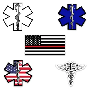 EMS Sticker Pack - First Responder Stickers – EMT Decals, Emergency Medical Service Vinyl Stickers