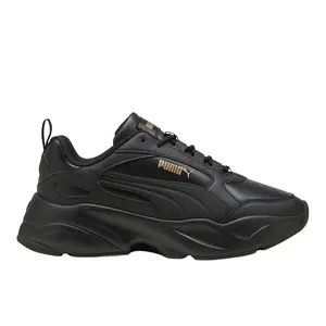 PUMA Womens Cassia 2.0 Lace Up Sneakers Shoes Casual - Black