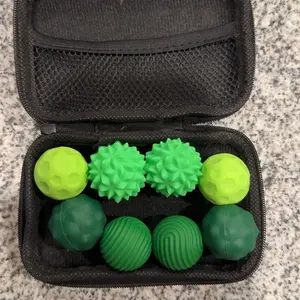 Sensory Fidget Ball Toy, 4 Counts/8 Counts Stress Ball with Silicone Shell for Adults and Teens, Fun Stress Free Balls for Adults & Teens