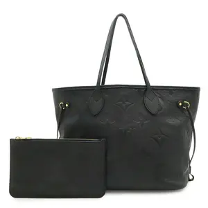 Pre-owned Louis Vuitton Other Shoulder Bags Neverfull MM Monogram Empreinte Tote Bag