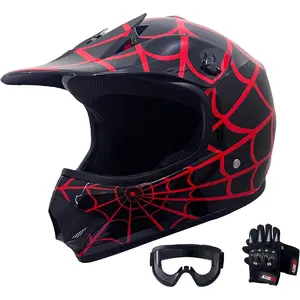 Youth Kids Off-Road Helmet DOT Approved- Motorcycle Motocross Dirt Bike Helmet KY-B12