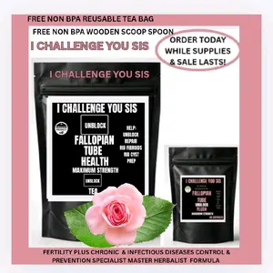 TEA OR TEA CAPSULES OPTIONS  AVAILABLE-UNBLOCK-FIBROIDS-TUBE ISSUES    DAMAGED TUBES-FERTILITY  & CHRONIC & INFECTIOUS DISEASES HOLISTIC PRACTITIONER/MASTER HERBALIST HANDMADE NATURAL FORMULA