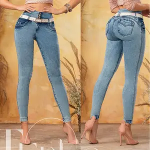 J106-Ficus-Push Up Colombian Jean for Women - Bottoms - Womenswear