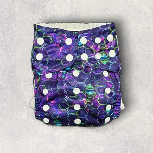 Neon Nectar Pocket Cloth Diaper Shell | Leakproof Reusable Cloth Diaper
