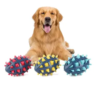 Sea Cucumber Shaped Pet Chew Toy, 1 Count Pet Safe Durable Chew Chewing Squeaky Ball Toy, Fun Toy for Dogs, Interactive Tough Chewer, Dog & Cat Accessories