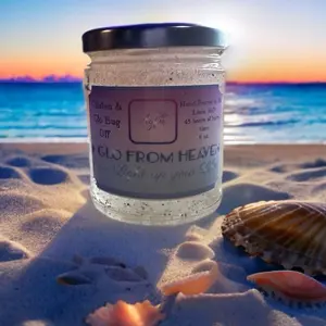 Handmade Home Decor Glisten & Glo Bug Off Citronella Candle-Household Candle with Deodorant Feature, 45 Hour Burn Time