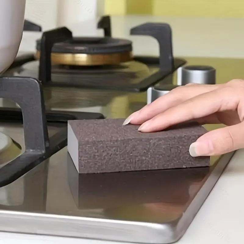 1pc Carborundum Sponge Brush - The Perfect Kitchen Cleaning Tool!