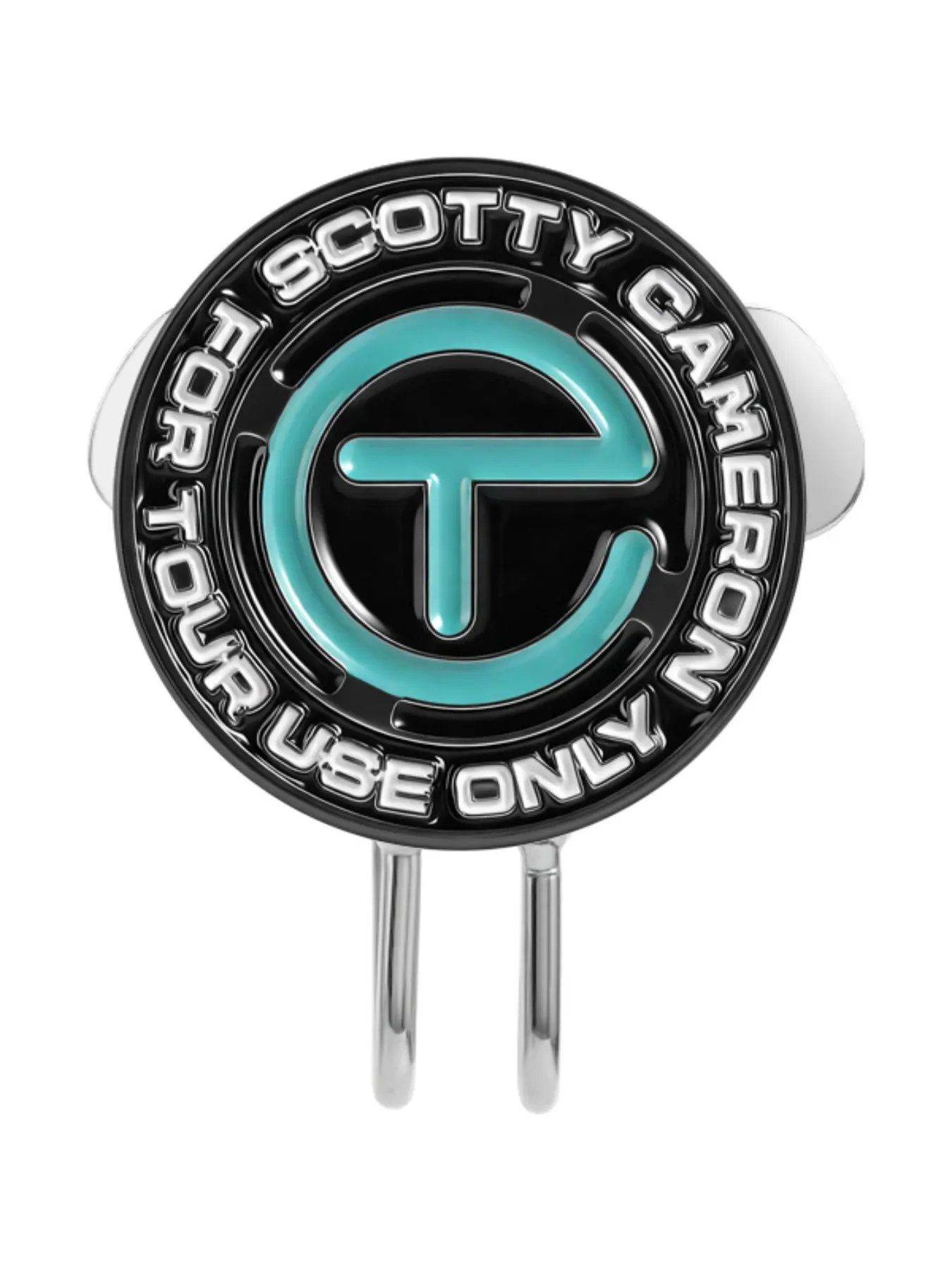 Trendy Golf Hat Clip Ct Design, Base with Mint Drip Effect & Scotty Cameron Logo, Ideal for Young Players Street Style Lovers, Golf Gift, Golf Accessories, Golf Gift Accessory