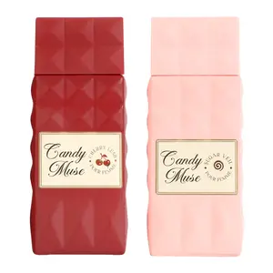 Bundle of Marxzelle Designer Perfumes Candy Muse Cherry Lush and Sugar Veil Pour Femme Eau De Parfum Vaporisatuer Natural Spray 100Ml 3.4fl.oz.