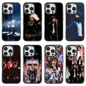 Michael Jackson phone Cases For iPhone 17 16 15 14 13 12 Promax Pro Plus, hard shell protection,gift for him for her best Gift